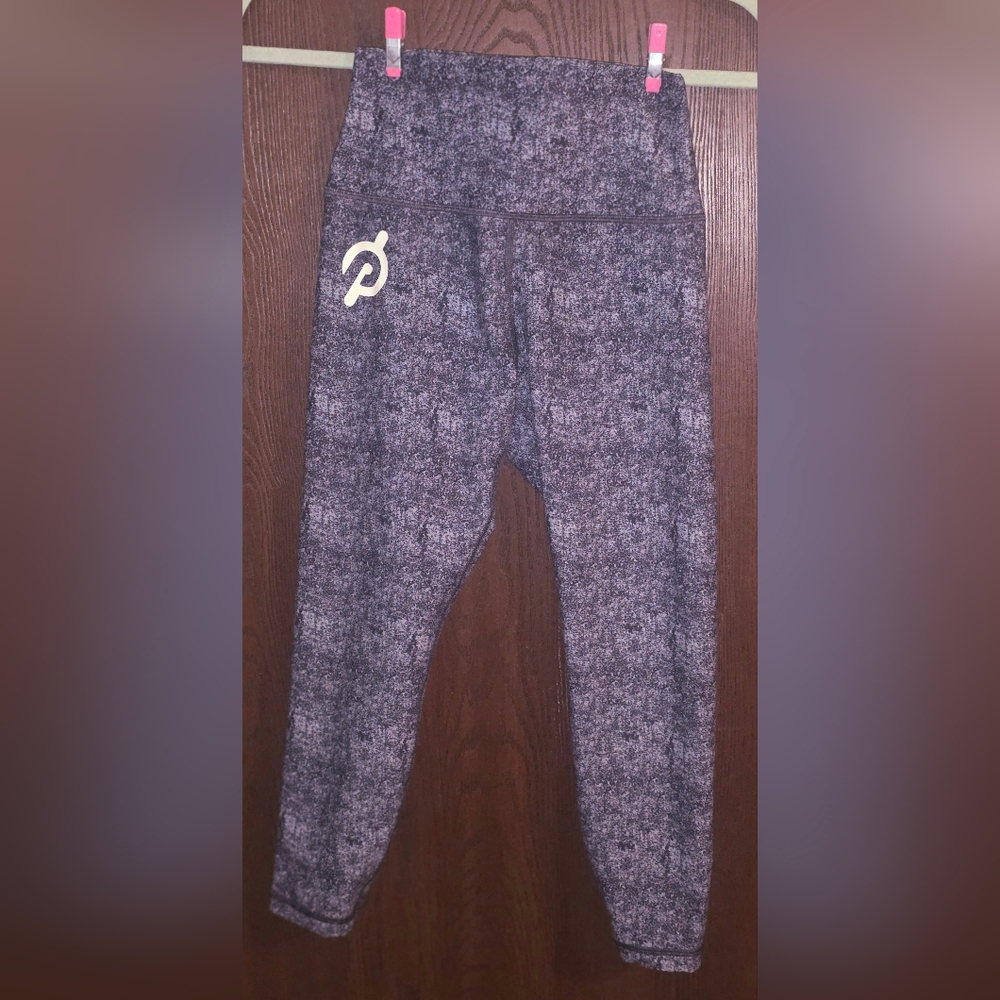 Peloton Blue Printed Leggings